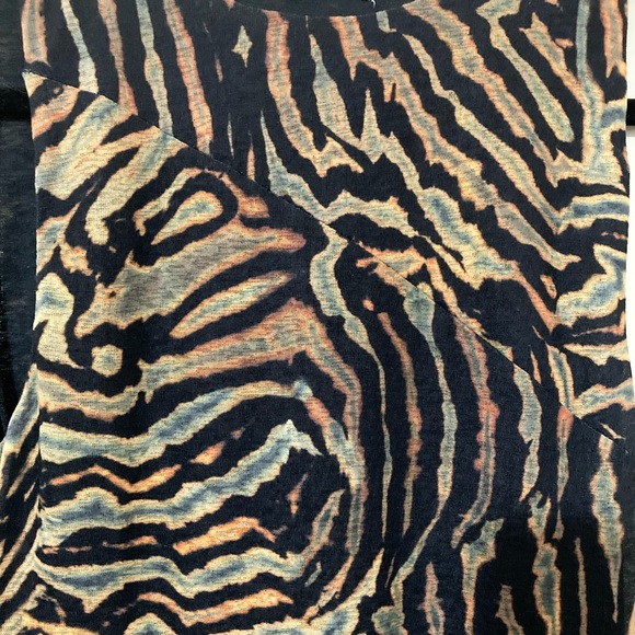 Sexy TOPSHOP Animal print Midi Tank Dress Women’s size 8 - Picture 7 of 7